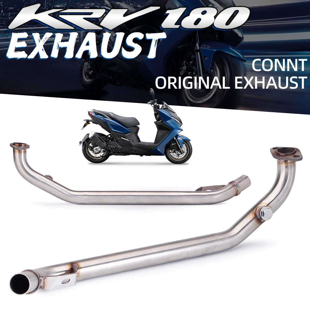 Silenciador de escape completo para KYMCO KRV180 con tubo medio