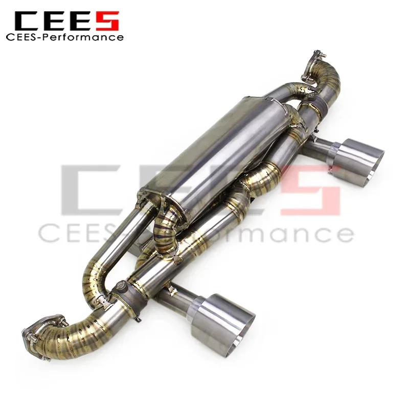 CEES Sistema de escape para Porsche 718 Cayman GT4 RS 4.0L 2022-2025 - imagen 3