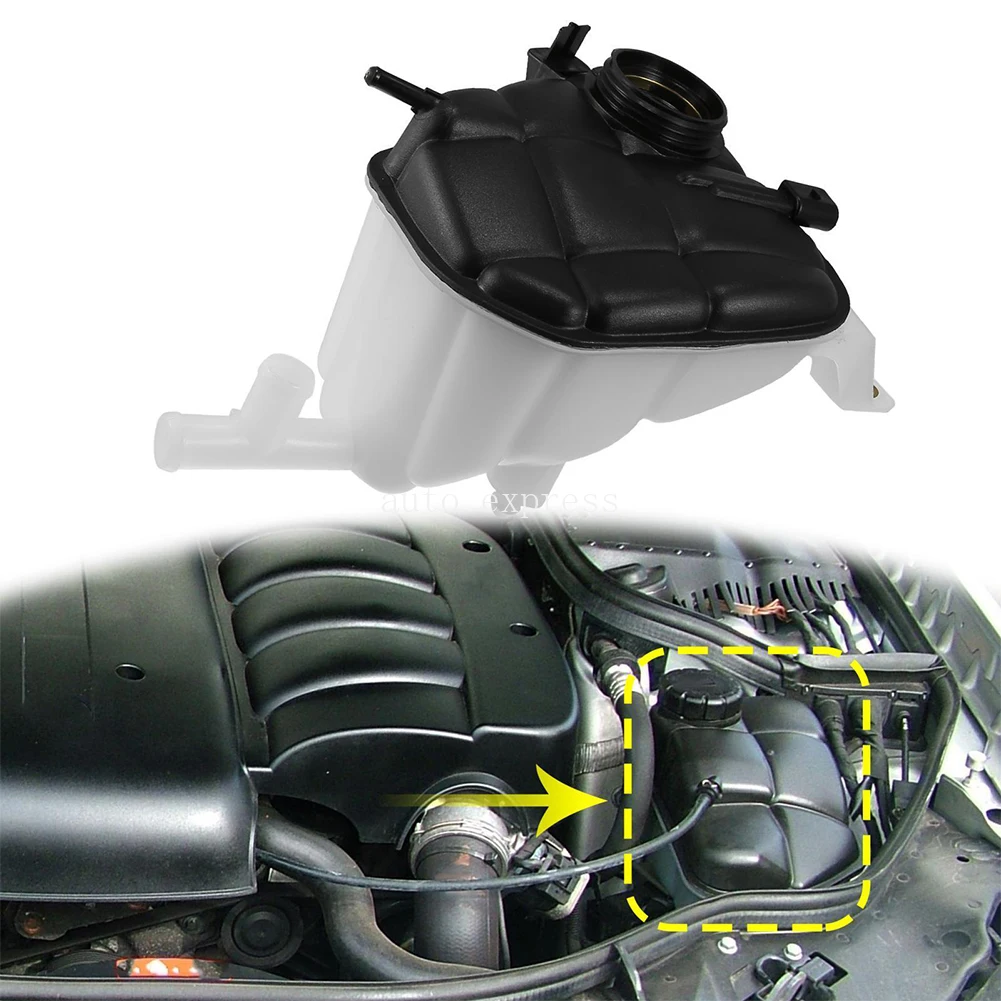 A16450049 Vaso de expansión del refrigerante para Mercedes GL450 4.6L - imagen 2