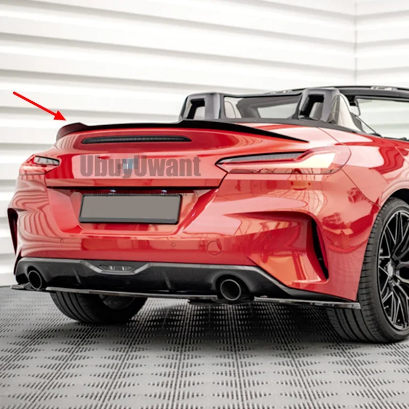 Alerón trasero V de fibra de carbono forjada para BMW Z4 G29 - imagen 3
