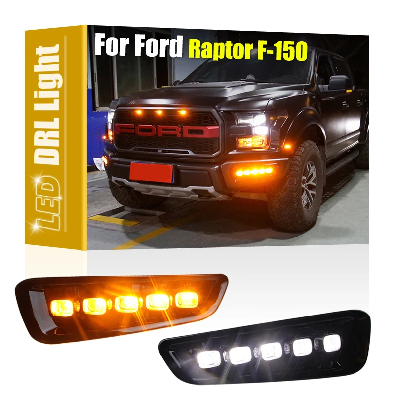 Kit luces LED DRL direccionales Ford Raptor F150 2016-2020