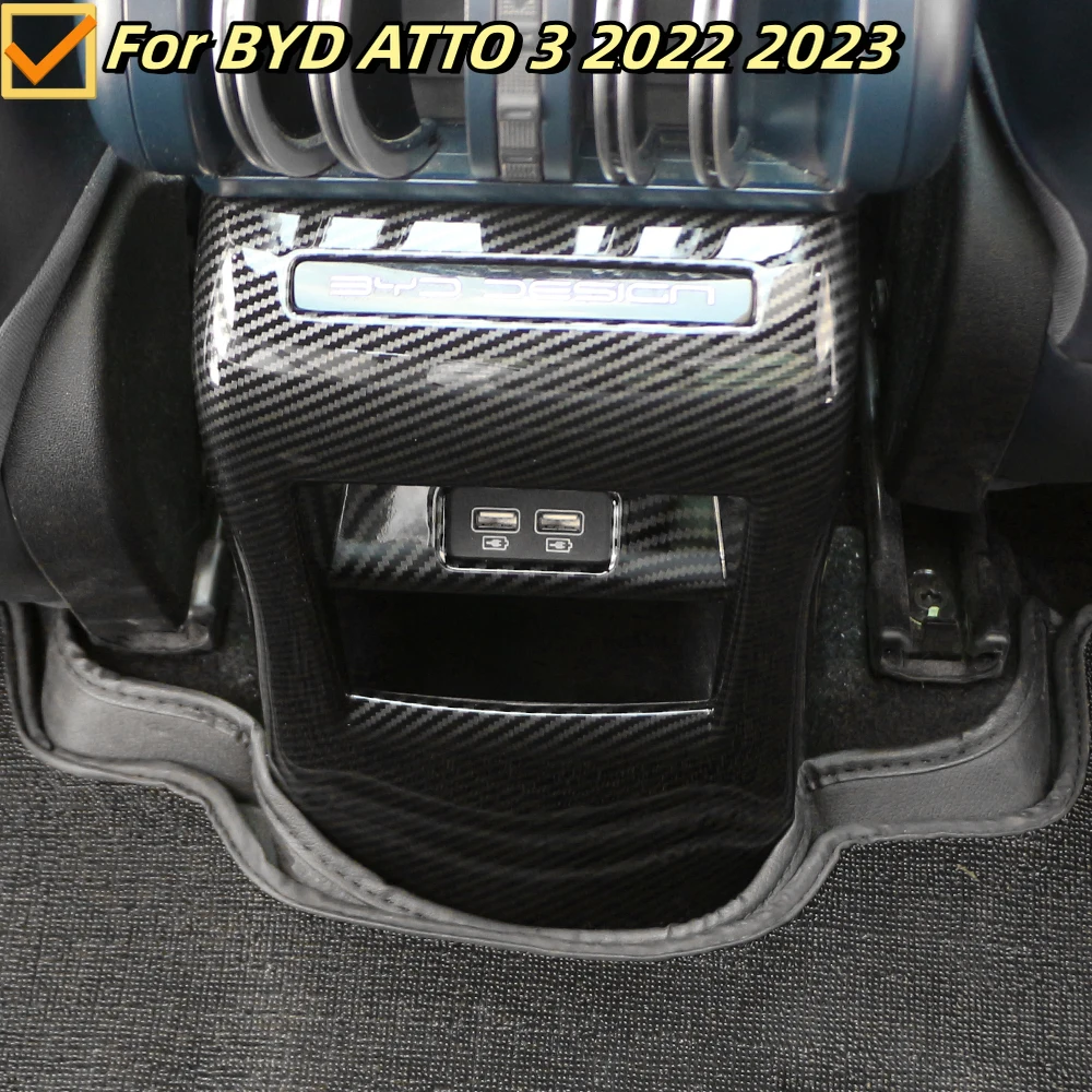BYD Embellecedor salida de aire trasera ABS Atto 3 - imagen 3