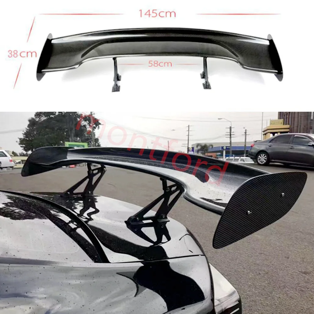 Aleron GT carbono ABS universal sedan para BMW F30/F32/E92/E90/E60/F10 - imagen 2