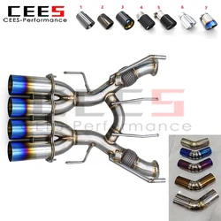 Cees tubo de escape inox sin silenciador para McLaren 765LT 4.0T