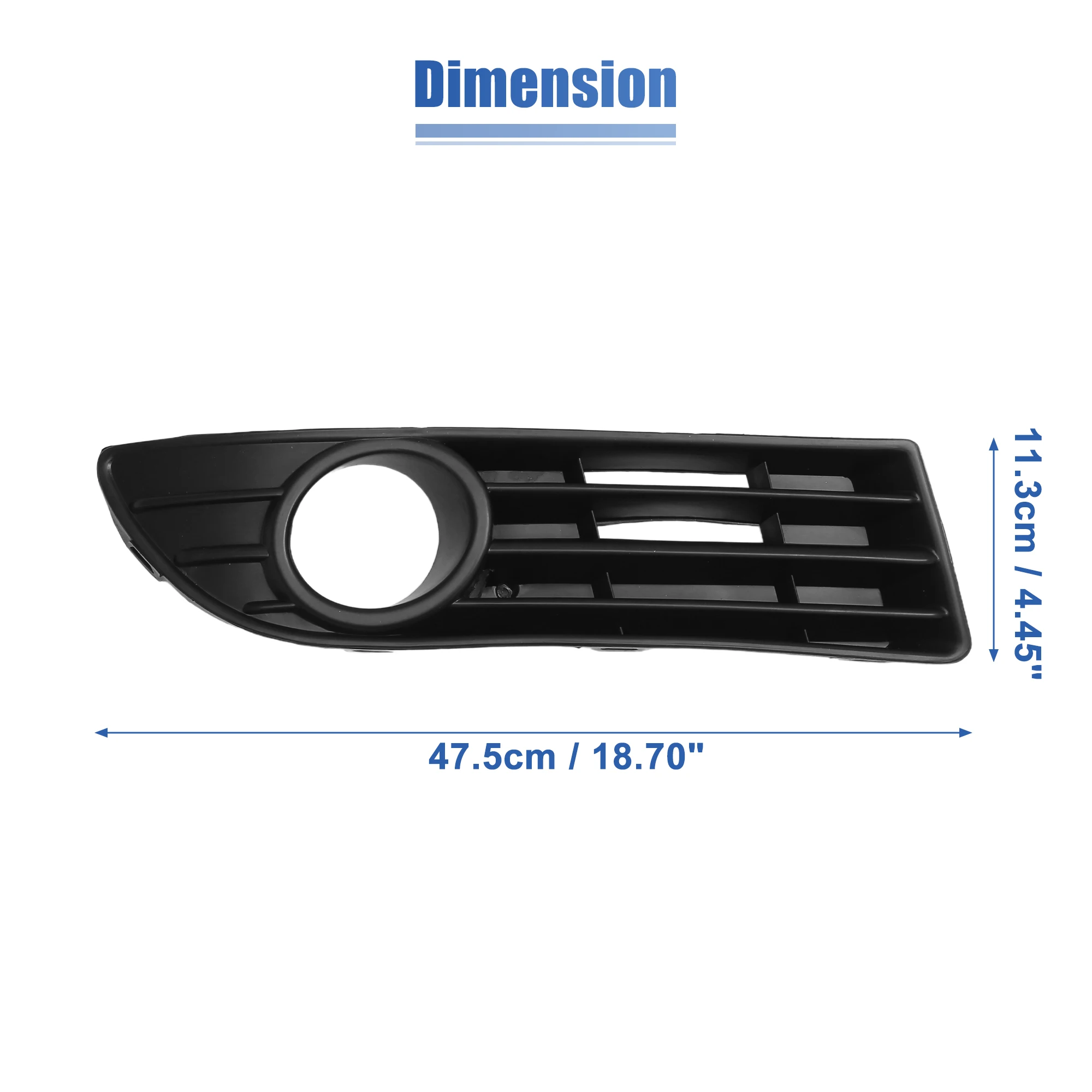 Rejillas antiniebla Autohaux para VW Polo 9N3 (2005-2009) - imagen 5