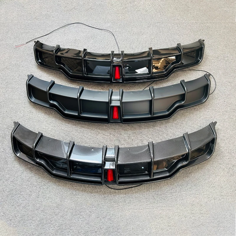 Difusor trasero con alerón para Tesla Model 3 – Carbono - imagen 4