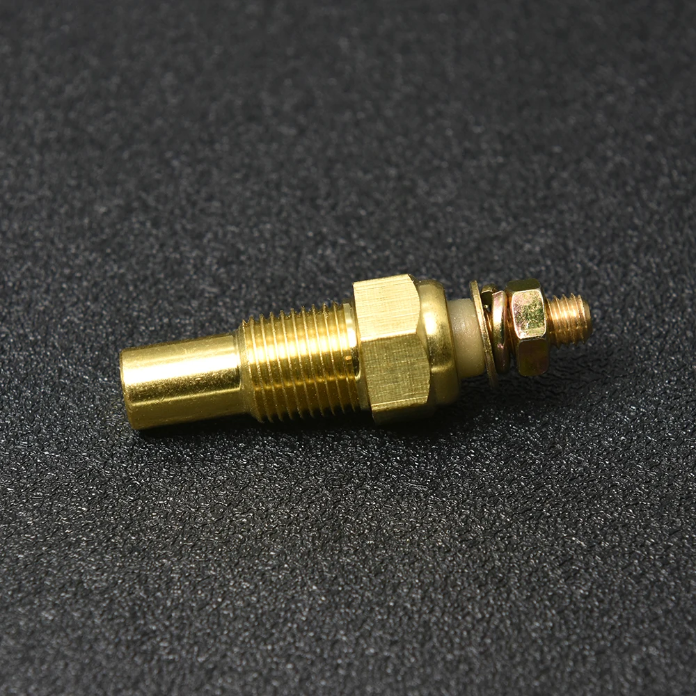Sensores temperatura aceite y agua calibre para coche de carreras 12V - imagen 2