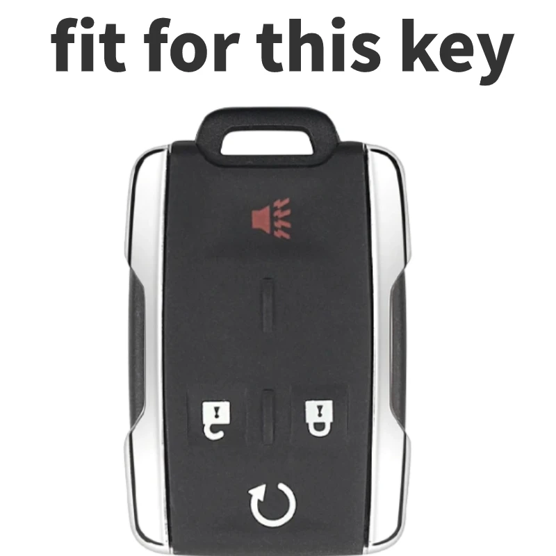 Funda de TPU para mando Chevrolet Silverado y GMC Sierra, 4 botones - imagen 2