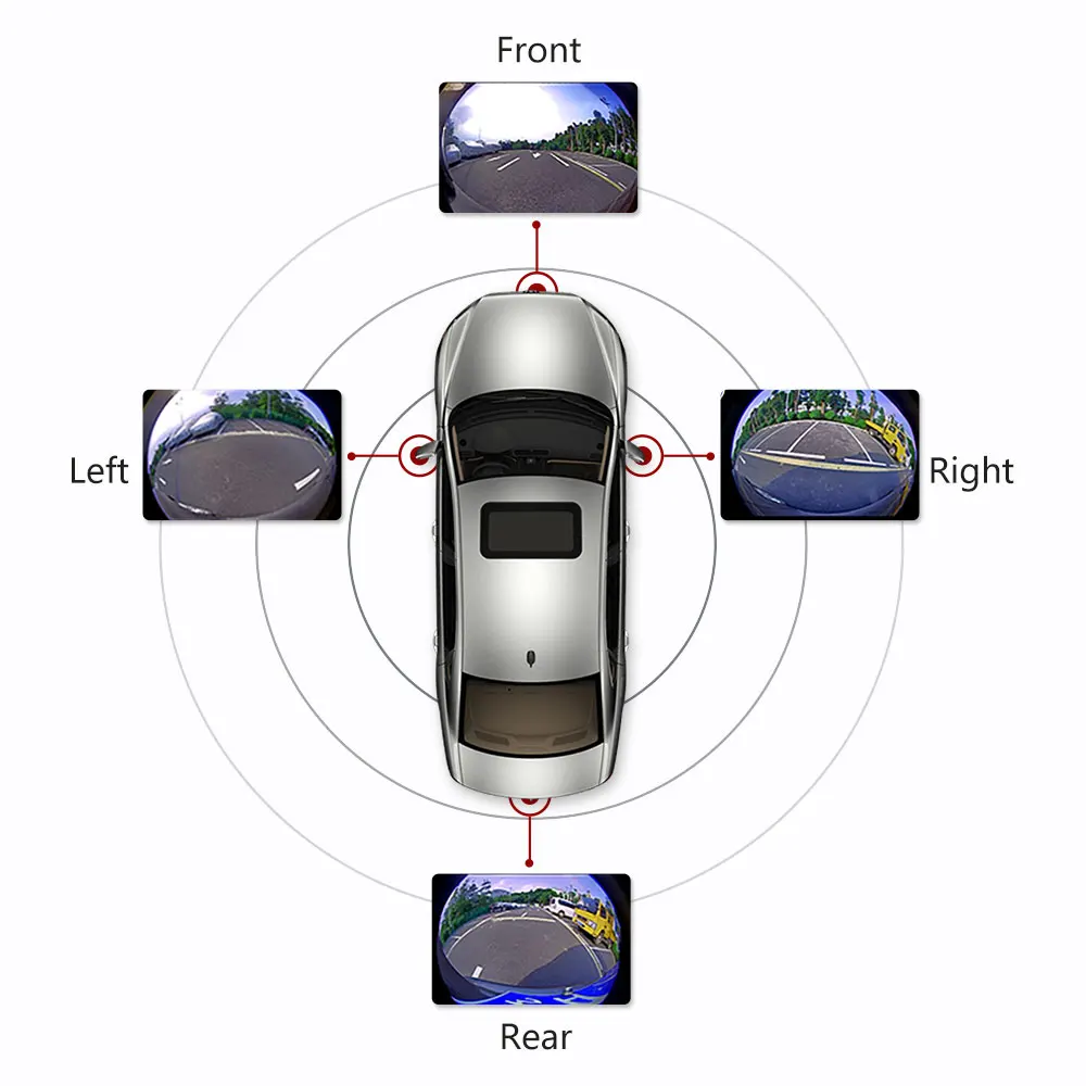 Autoradio Android 10" CarPlay multimedia con cámara 360° - imagen 2