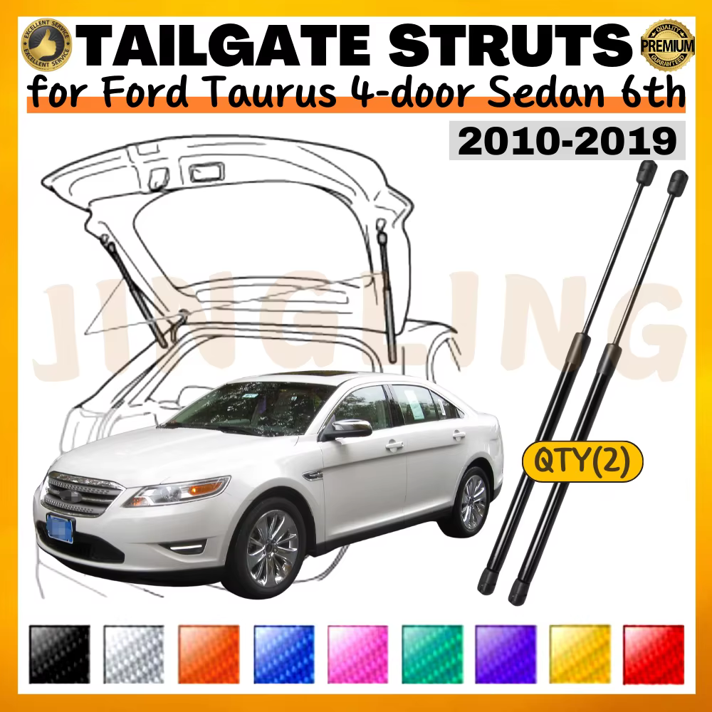 Amortiguadores de maletero Ford Taurus 2010-2019 sin alerón
