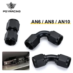 Codo universal AN6-AN10 para manguera hydraulica, 0, 45 y 90 grados
