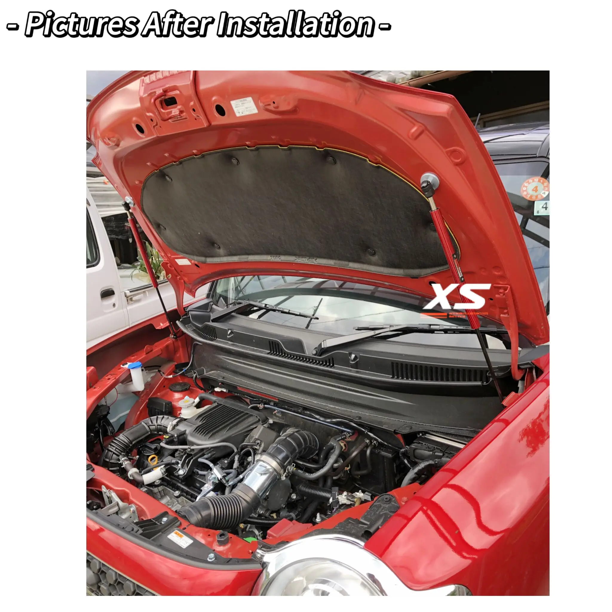 Puntal de capó gas Suzuki Xbee MN71S - imagen 2