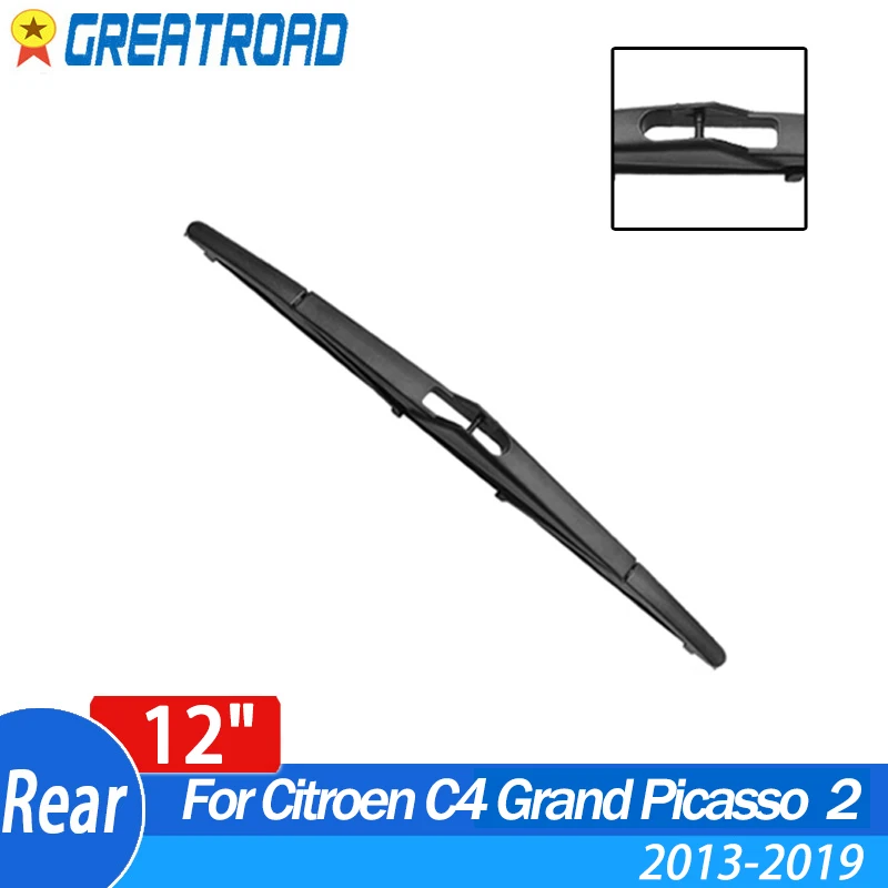 Limpiaparabrisas trasero 12 pulgadas Citroën C4 Grand Picasso MK2