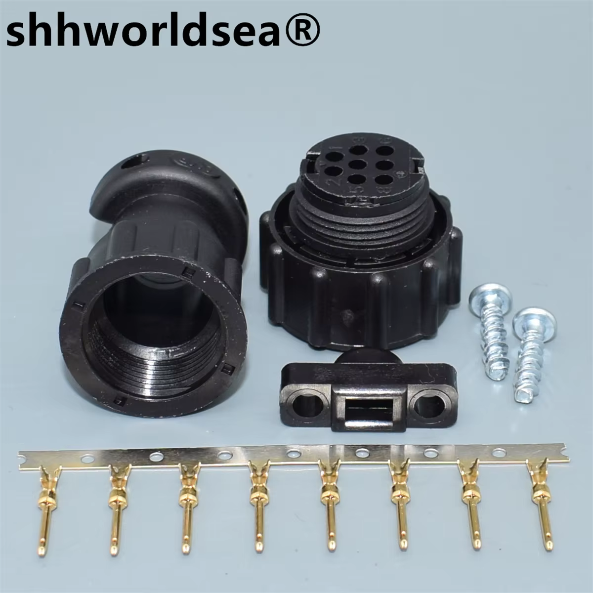 205838-1 Conector eléctrico SHHWORLDSEA de 8 pines con terminales