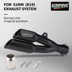 DB Killer para tubo de escape Ninja 250/400, MT-07 y CB650R