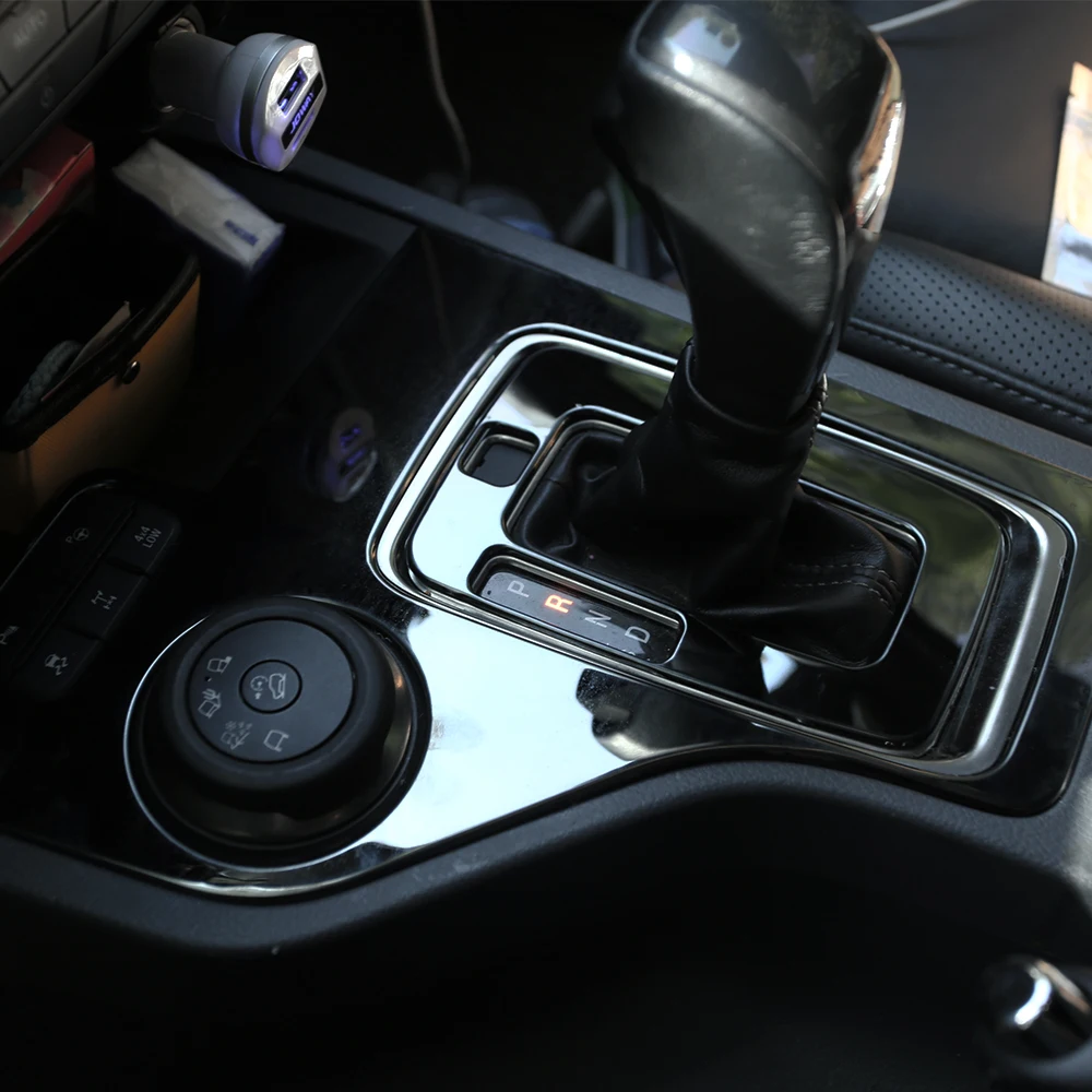 Pegatina cambio marchas Ford Ranger/Everest acero inoxidable 2015-2021 - imagen 3