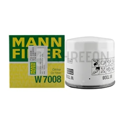 Filtro de aceite MANN FILTER W7008 para Ford Fiesta Focus Volvo C30