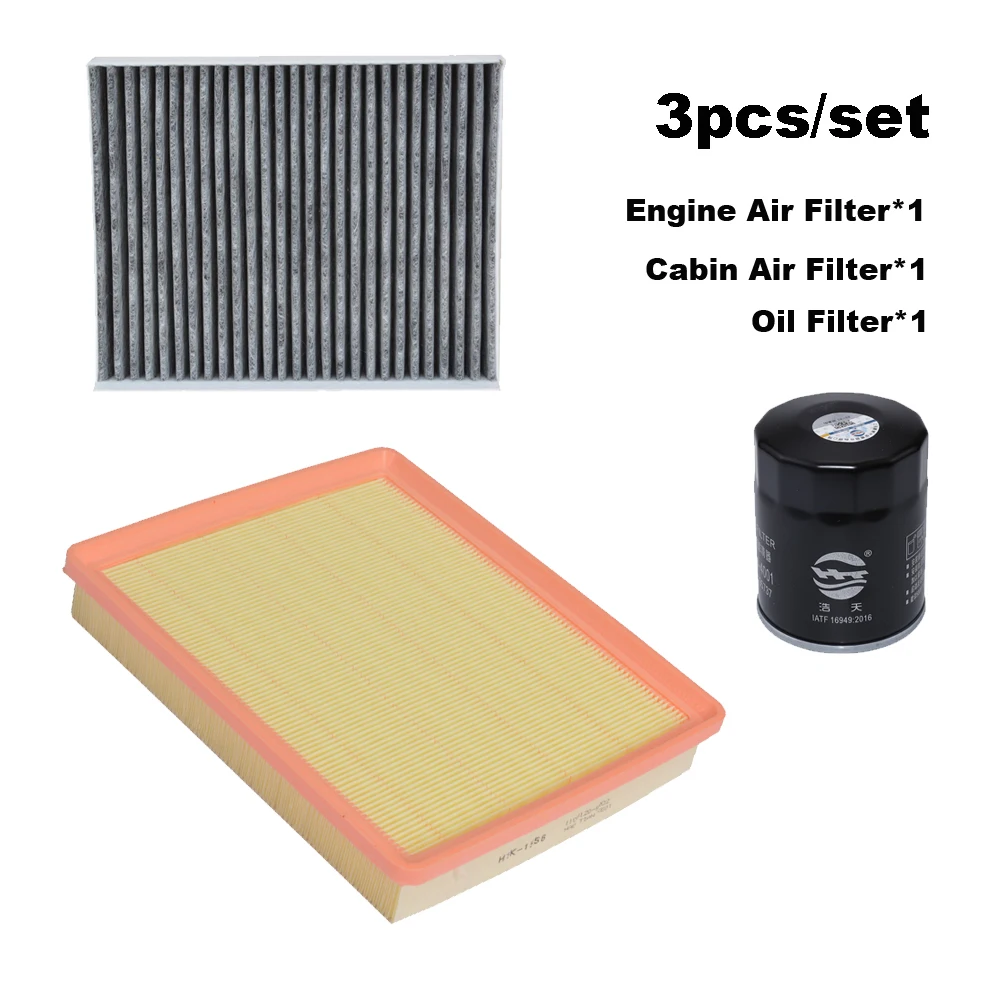 Kit filtros aceite aire y habitáculo para AITO M7 1.5T-EVR