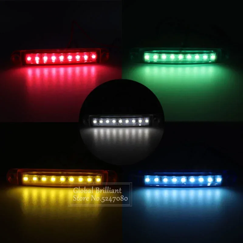 Piloto lateral LED estanco multicolor para camión y remolque - imagen 2