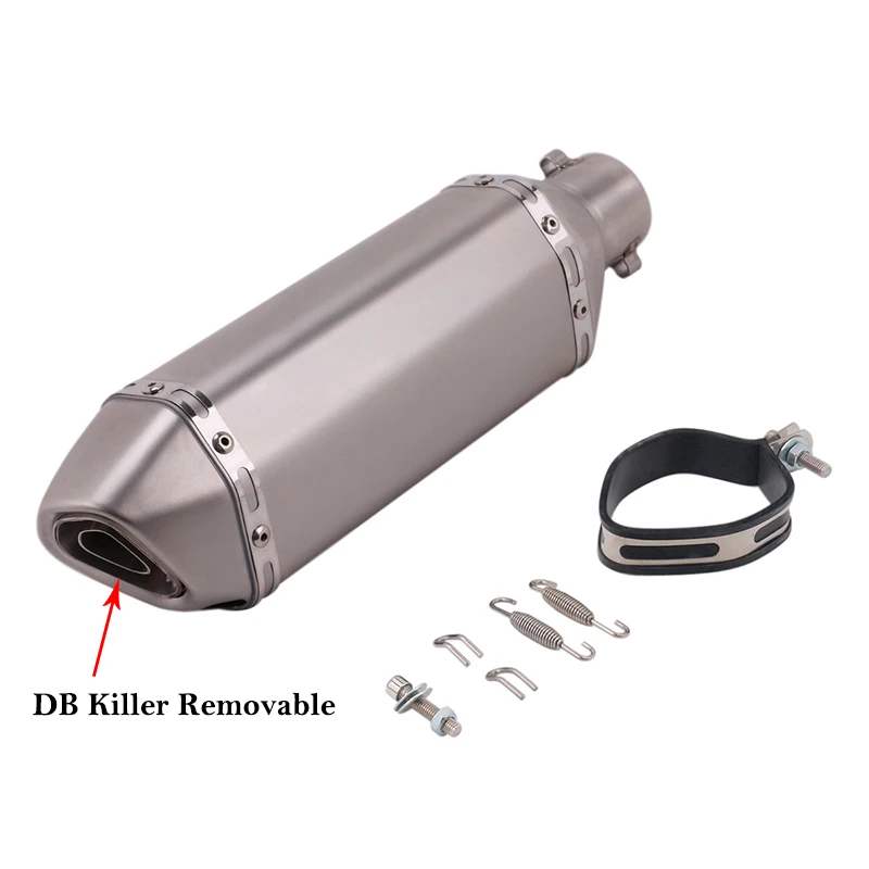 Tubo escape intermedio Kawasaki con DB Killer para ZX14R ZZR1400 - imagen 2