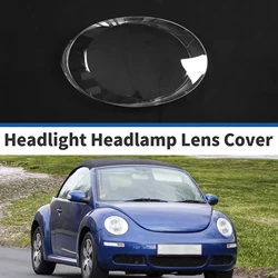 UXCELL 1 Uds cubierta de lente de faro delantero derecho de coche para VW Beetle 2013-2019 accesorios de coche carcasa de luces de coche