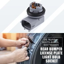 X Autohaux Portalámparas de matrícula 9007560005 – Lexus GS350/Yaris
