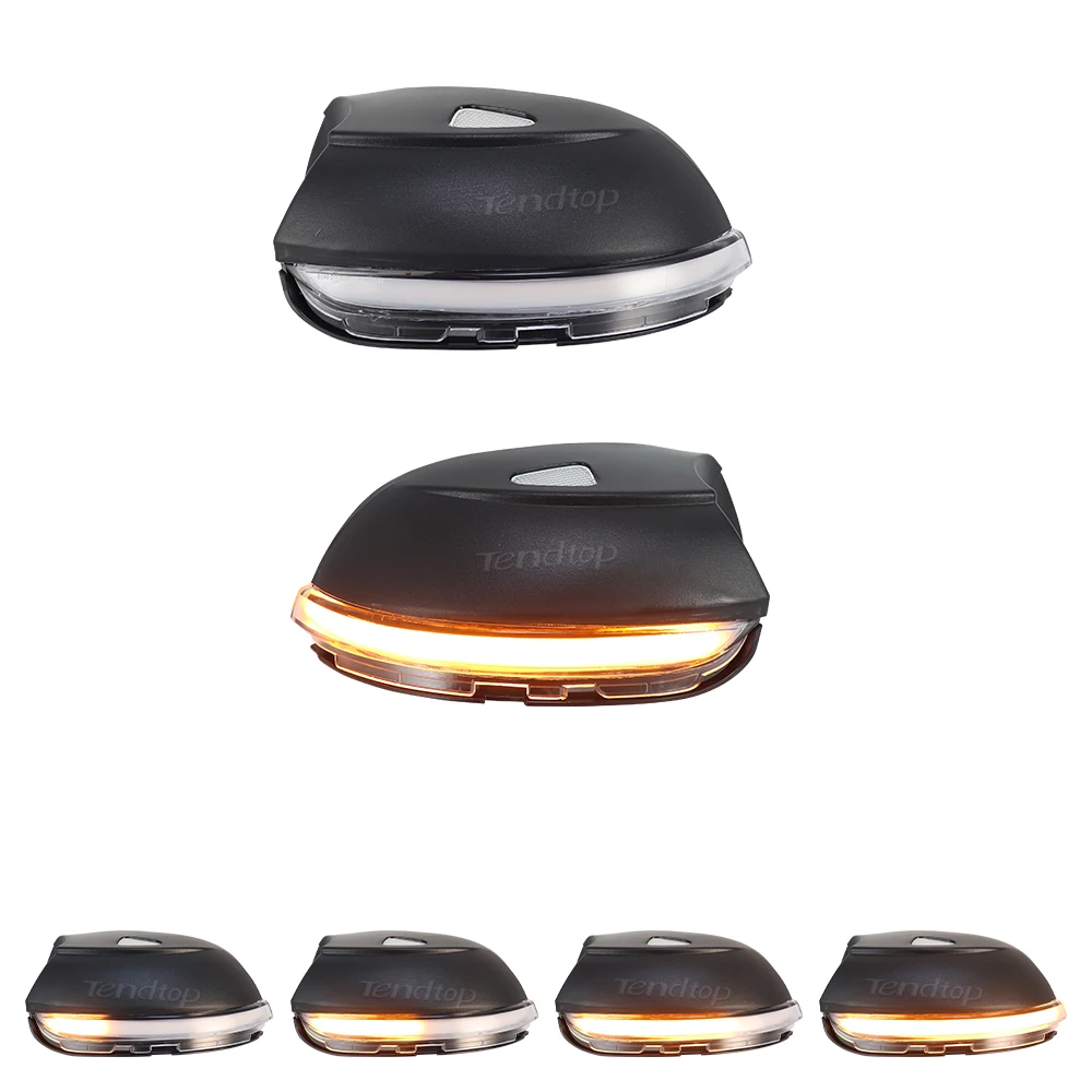 Intermitente LED dinámico secuencial espejo VW Passat B7 Scirocco CC EOS Beetle - imagen 4