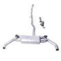 Catback exhaust pipe