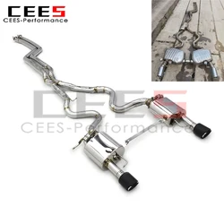 Escape cat-back Cees de acero inoxidable para BMW 335i N54/N55 E90-E93