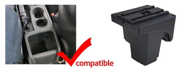 Reposabrazos Ford Focus Mk3 vista frontal