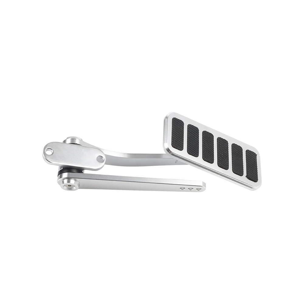 Kit pedal acelerador universal pulido con cable trenzado y soporte - imagen 4