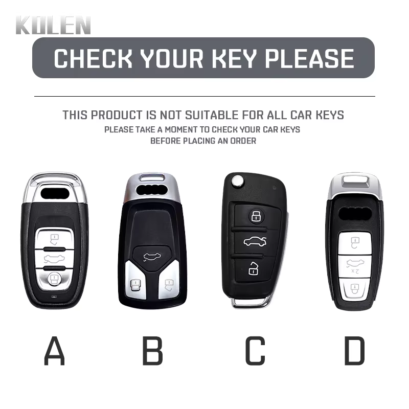 Funda TPU protectora para llave Audi A1 A3 A4 A5 A6 A8 Q5 Q7 - imagen 2