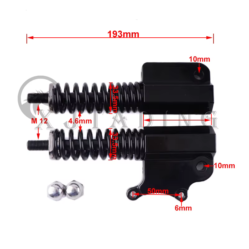 Amortiguador delantero de muelle 10 pulgadas para Kugoo M4 - imagen 4