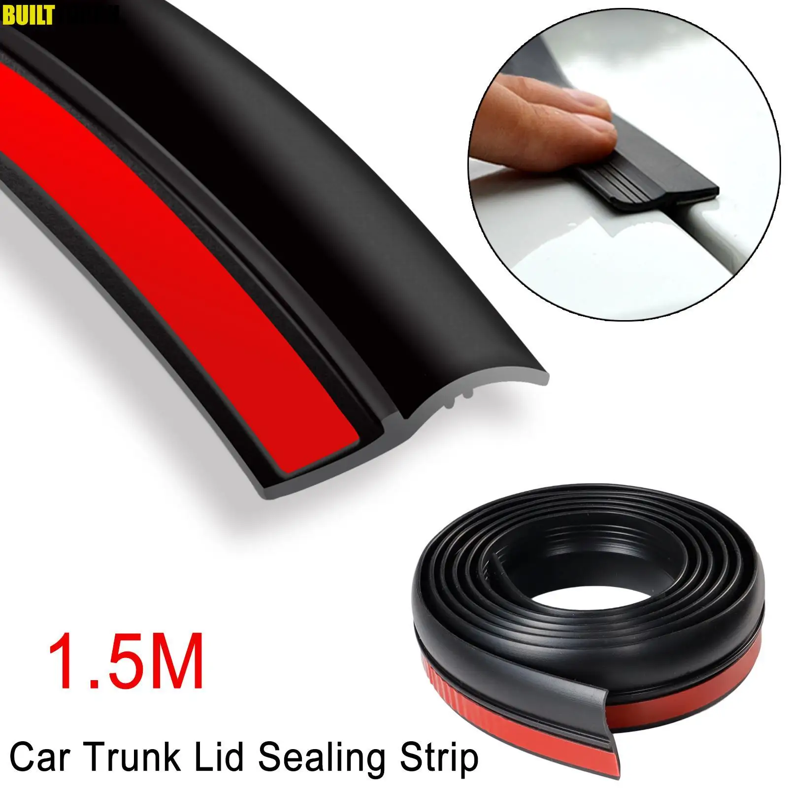 Junta sellado maletero universal de goma impermeable antipolvo