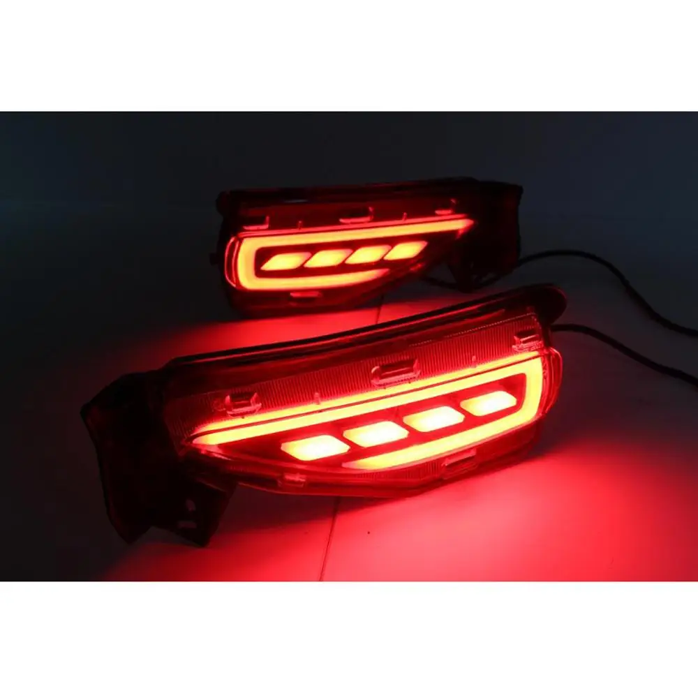 Reflector parachoques trasero LED para Toyota Fortuner 2015-2017 - imagen 4