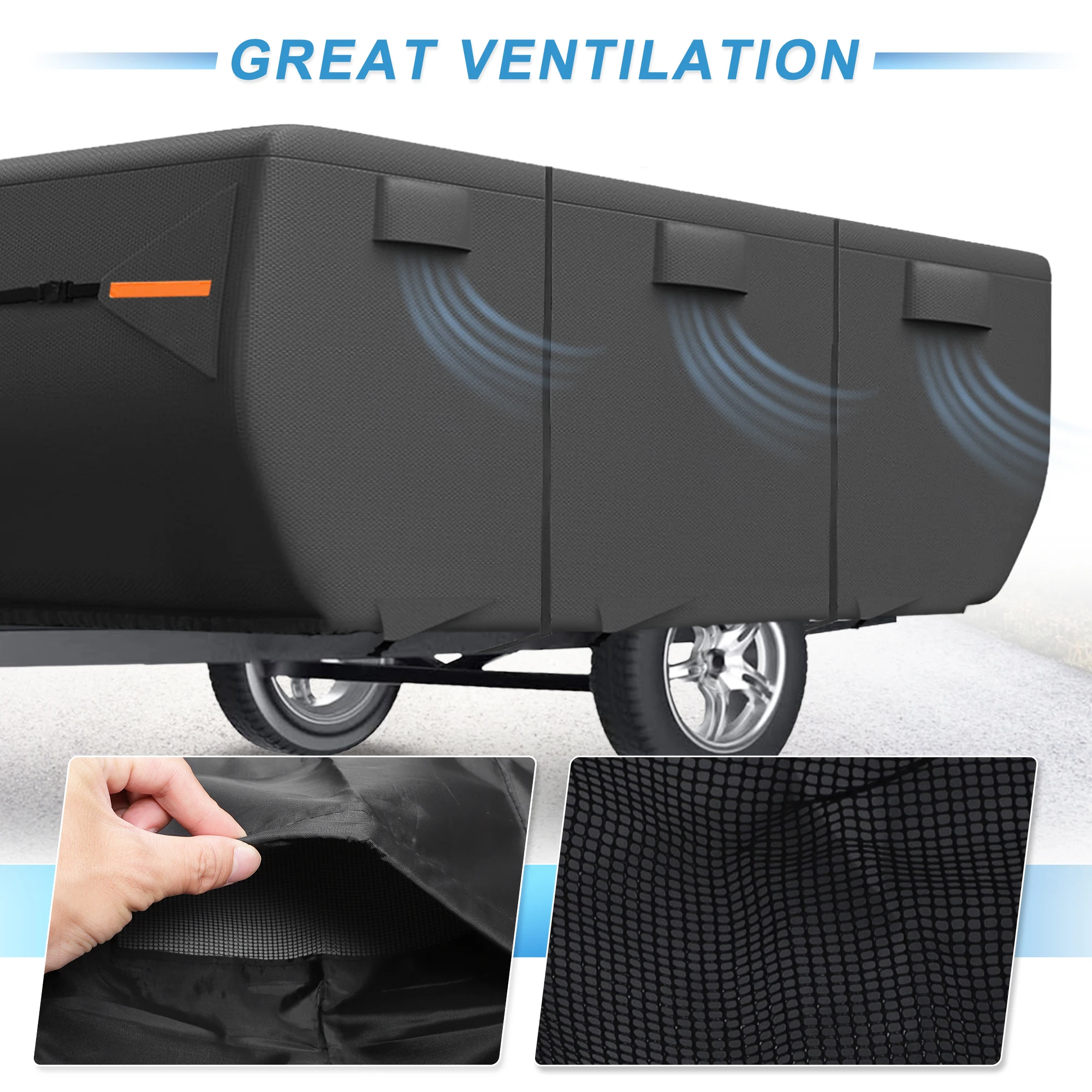 Autohaux Funda impermeable anti-UV para autocaravana de 12-14 pies - imagen 5