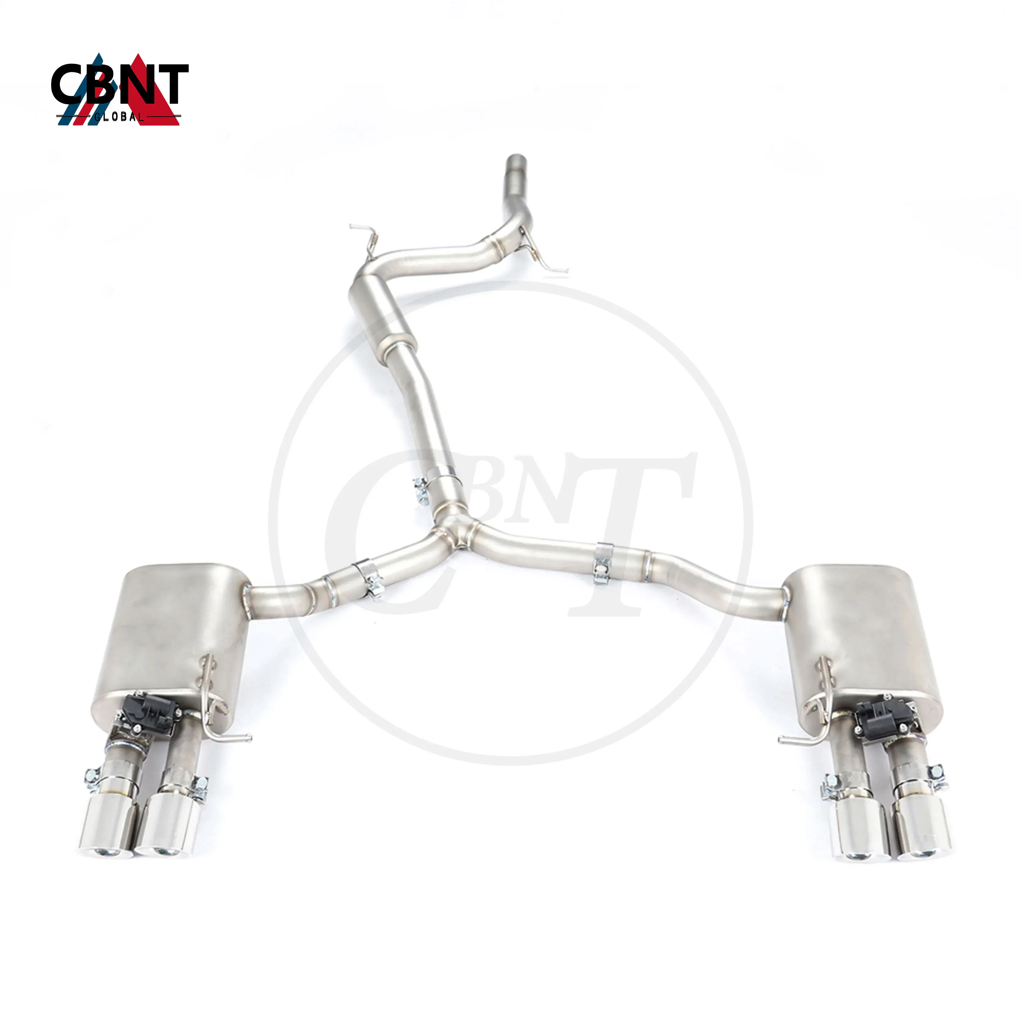 CBNT tubo de escape con válvula Valvetronic – Audi A4 A5 B8 B9 2.0 T - imagen 2