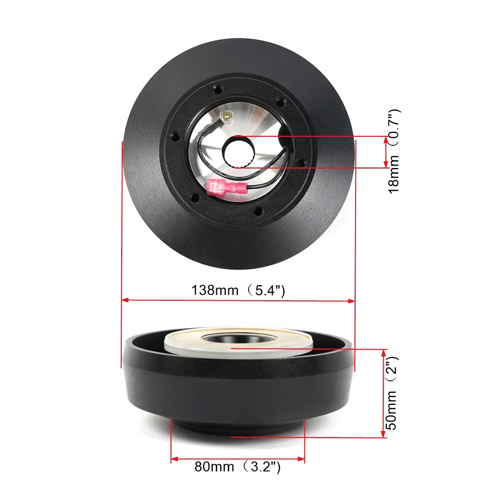 Adaptador de volante Bartoo 161H para Ford F-Series y Ranger 1992-1997 - imagen 4