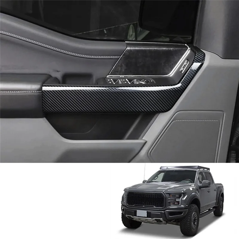 Manija puerta interior fibra de carbono Ford F-150 Raptor R - imagen 5