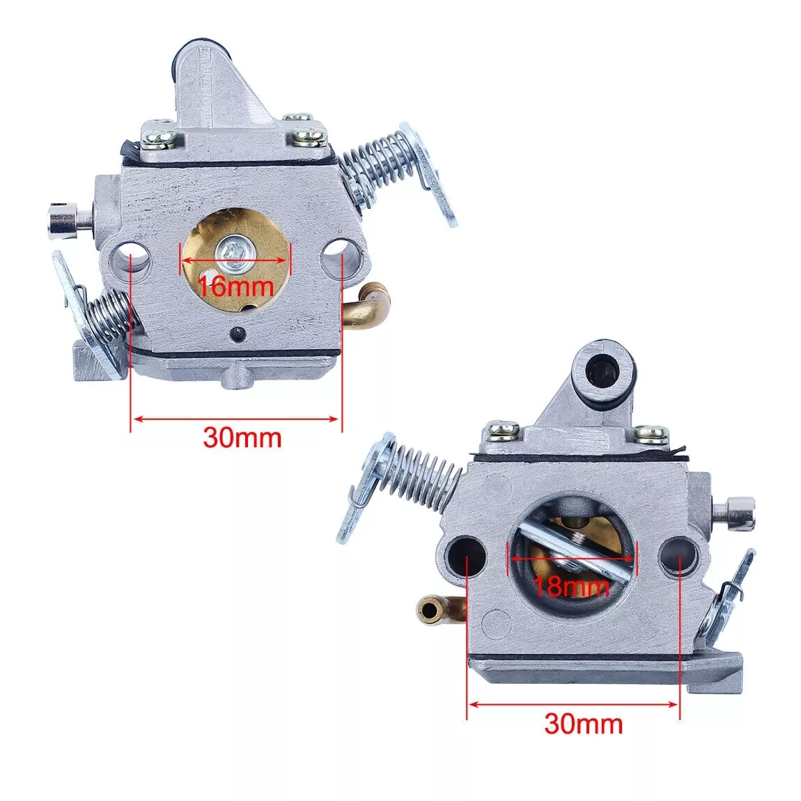 Stihl 11301200603 carburador para motosierra 017 018 MS170 MS180 - imagen 2