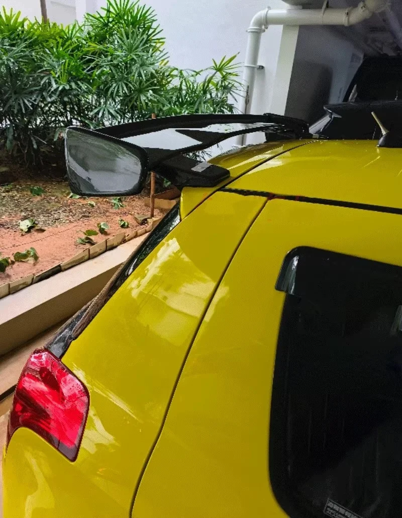 Alerón trasero fibra de carbono Suzuki Swift 05-19 personalizado - imagen 5