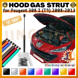 Puntal de capó para Peugeot 308 I T7 2008-2013 amortiguador gas