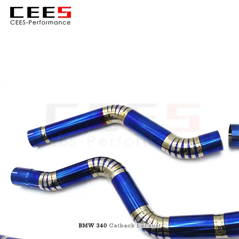 Escape Catback Cees con válvula de control para BMW 340i 3.0T (2016-2023) - imagen 5