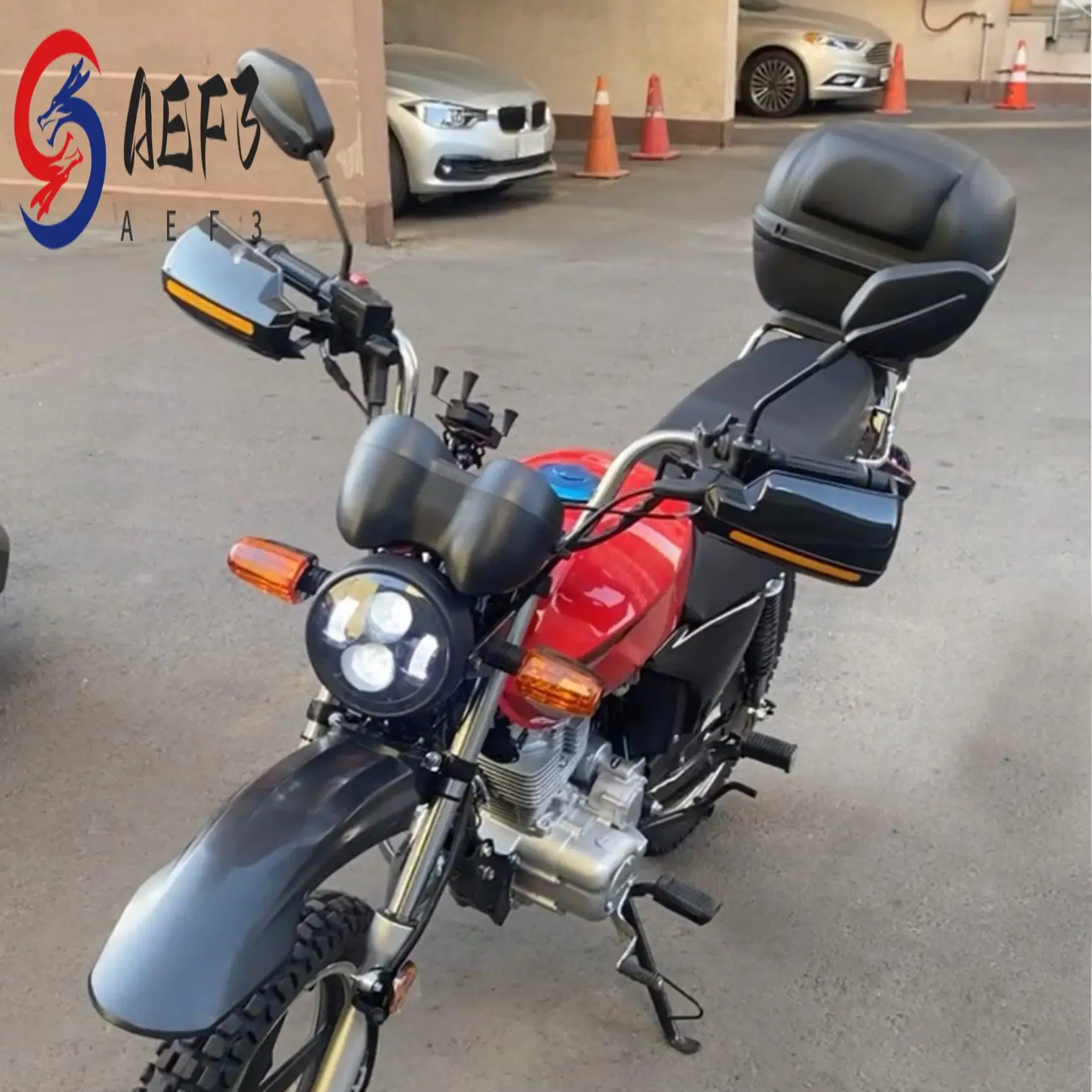 Cubierta protectora guardabarros delantero Yamaha YBR125 todoterreno