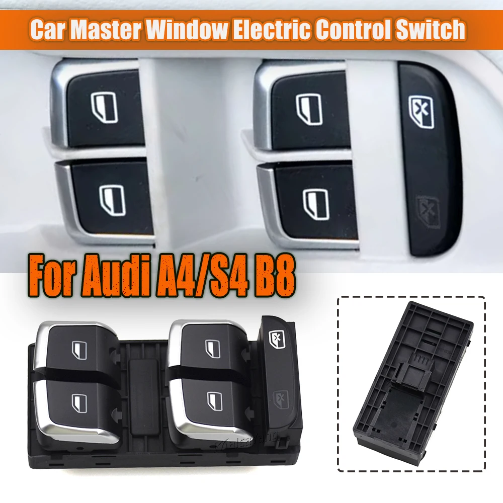 Interruptor ventanilla conductor para Audi A4 S4 B8 A5 Q5 Allroad - imagen 2
