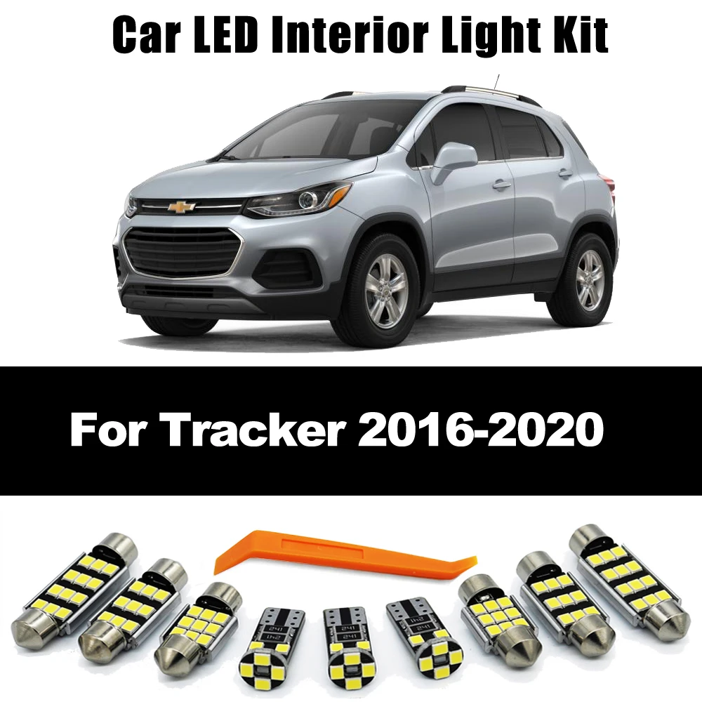ZITWO Kit de bombillas LED Canbus para Chevrolet Tracker 2016-2020