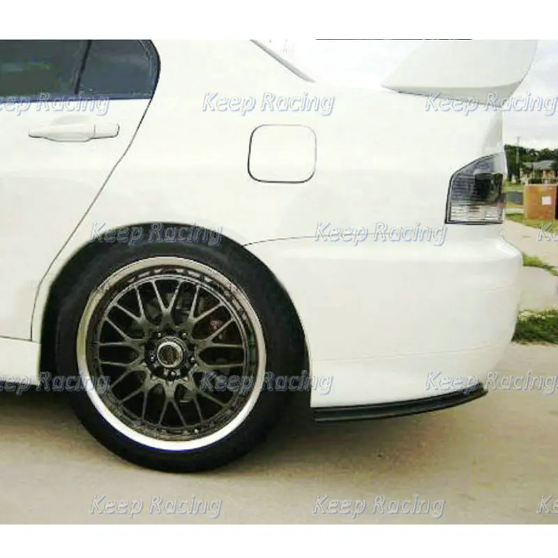 Extensión de parachoques trasero estilo carbono para Mitsubishi EVO IX - imagen 5