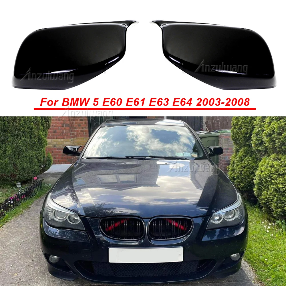 BMW cubierta espejo retrovisor negra estilo M3 M4 para E46 3 Series - imagen 4