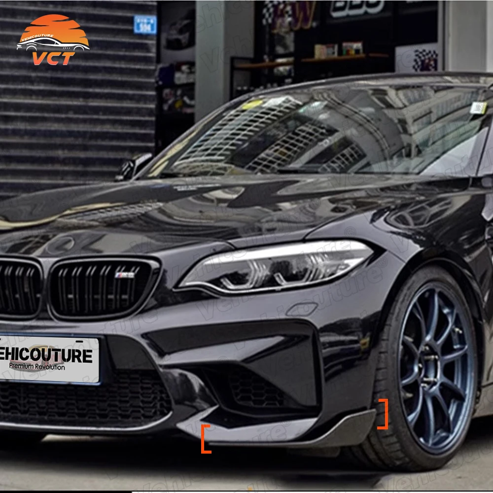 Splitter lateral fibra carbono BMW M2 F87 - imagen 4