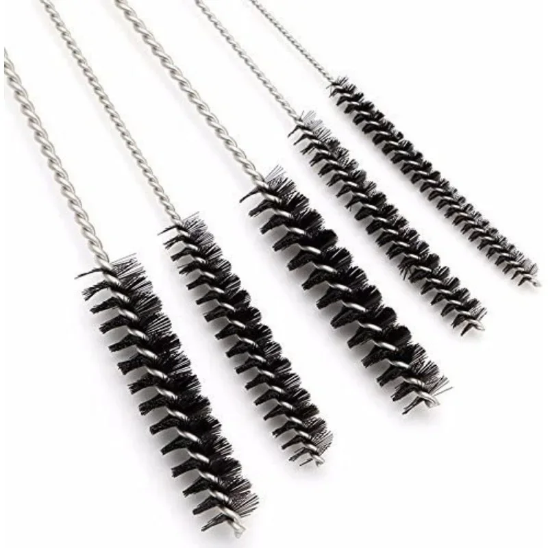 Kit limpieza carburador portátil con agujas y cepillos nylon - imagen 3